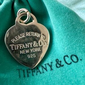 Tiffany & Co. Silver Heart Charm